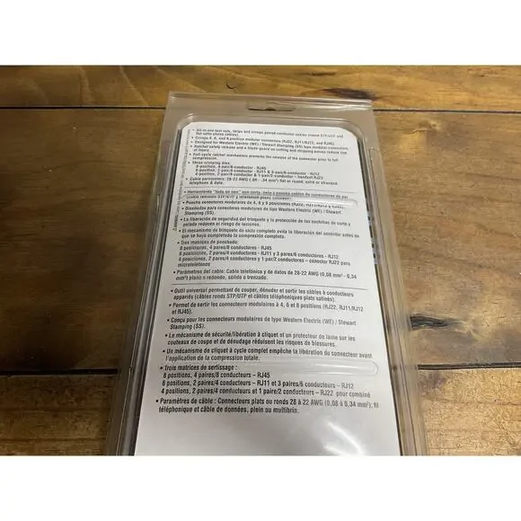 KLEIN TOOLS VDV226-011-SEN Ratcheting Modular Crimper/Stripper - Picture 5 of 6